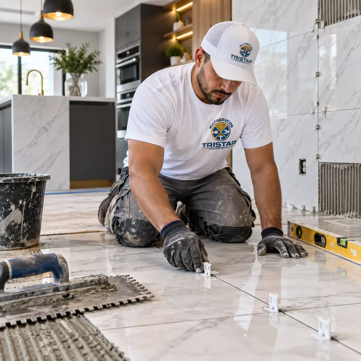 Alicatados y suelos de cocina en Zaragoza Instalación de azulejos y revestimientos en cocina en Zaragoza