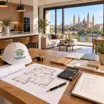 Planos, materiales y presupuesto para calcular cuánto cuesta reformar una vivienda completa en Zaragoza