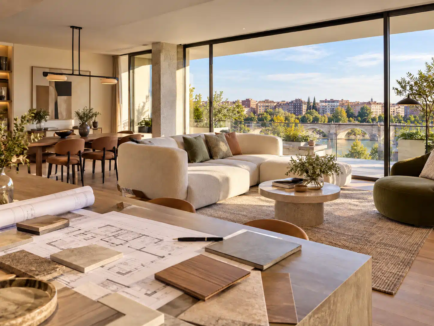 Planos, materiales y acabados incluidos en una reforma completa de vivienda